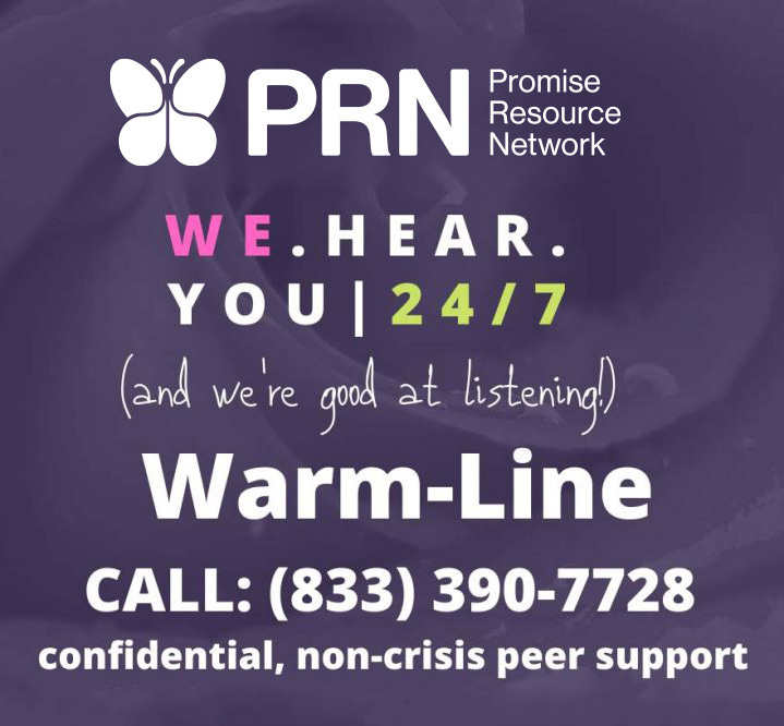Need help now? Call our 24/7 warm-line!